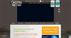Desktop Screenshot of grotte-de-han.be